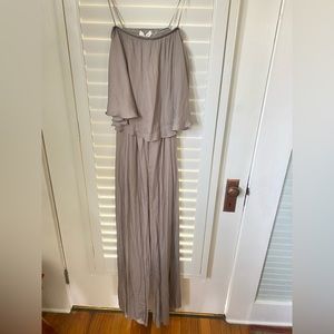 Mustard Seed strapless jumpsuit. Size small. New with tags